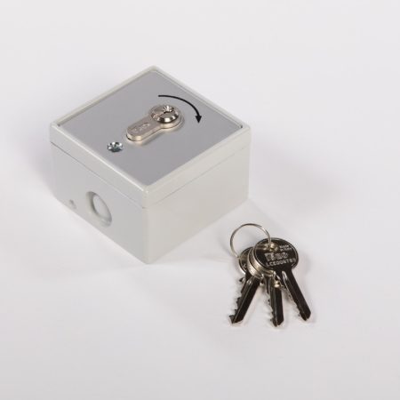 Sleutelschakelaar incl. 3 sleutels (opbouw)